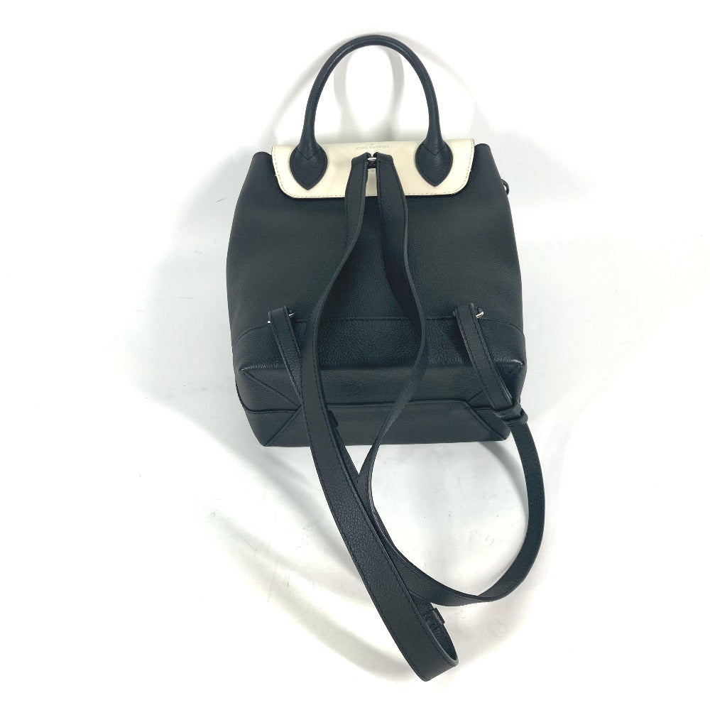 LOUIS VUITTON Backpack M54108 leather black Rock Me Backpack Studs