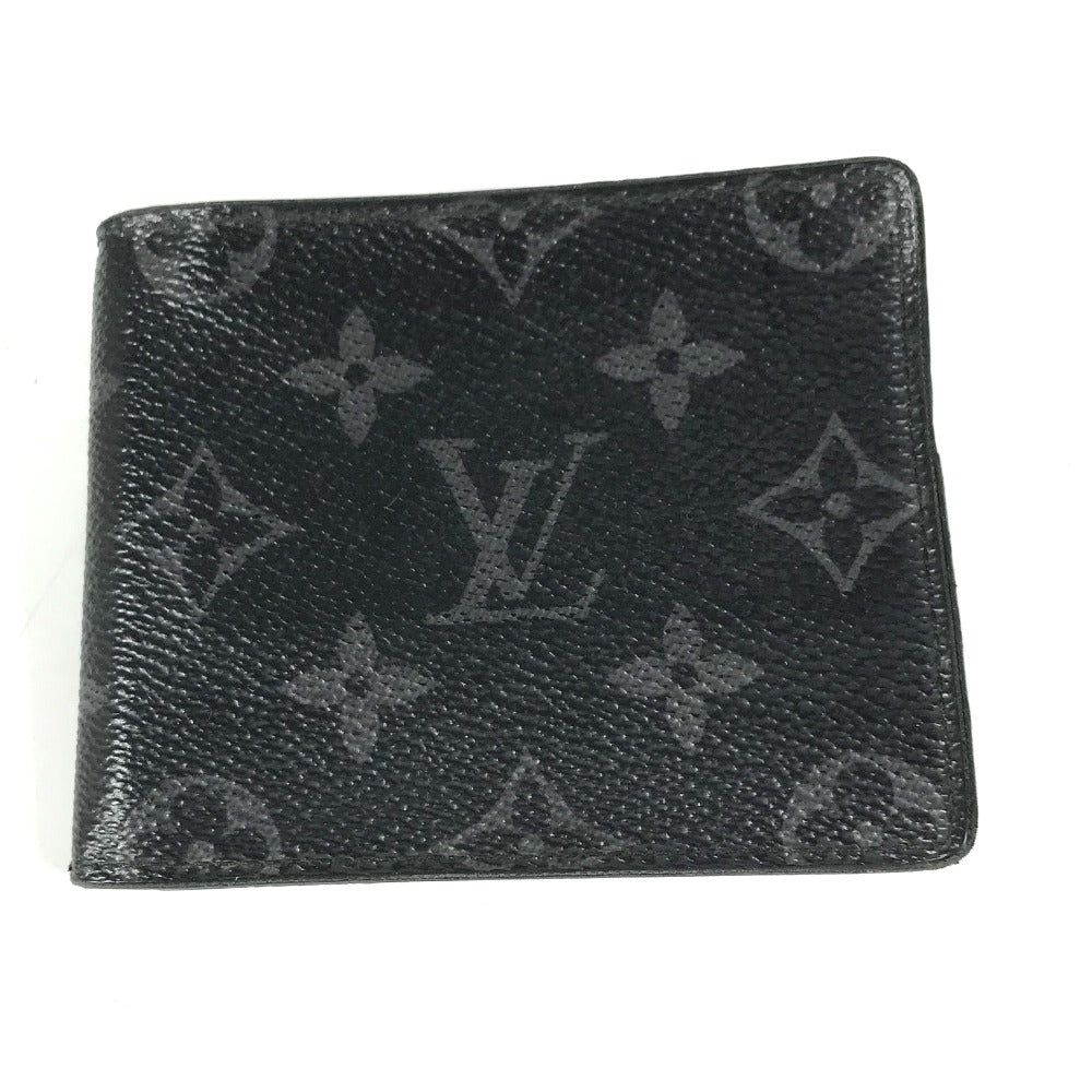 LOUIS VUITTON Folded wallet M62480 Monogram Eclipse Canvas black Monogram Eclipse Portefeuille wallet