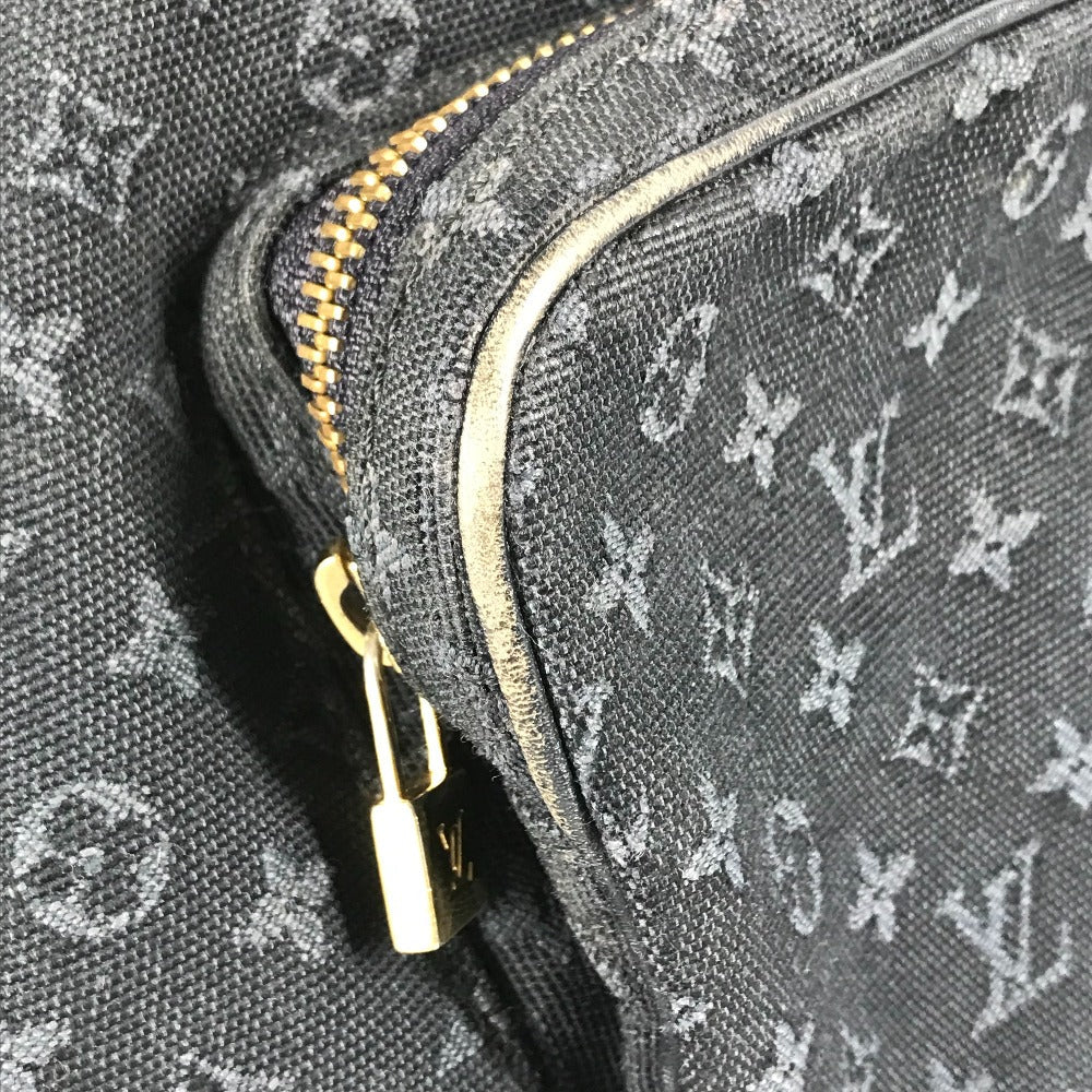 LOUIS VUITTON Backpack M92455 Monogram denim blue Monogram Mini Denim MontsourisGM