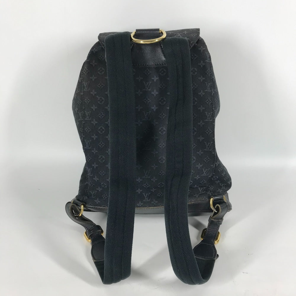 LOUIS VUITTON Backpack M92455 Monogram denim blue Monogram Mini Denim MontsourisGM