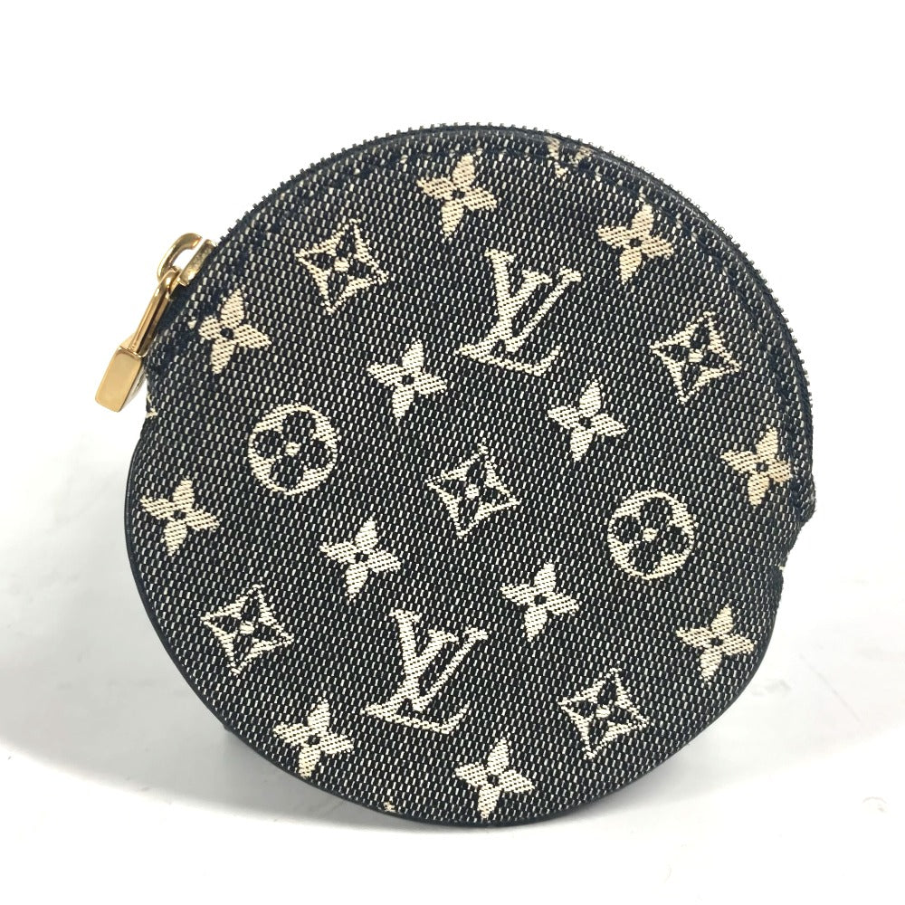 LOUIS VUITTON Coin case M92453 Monogram mini canvas black Monogram mini Porto Moneron Women Used