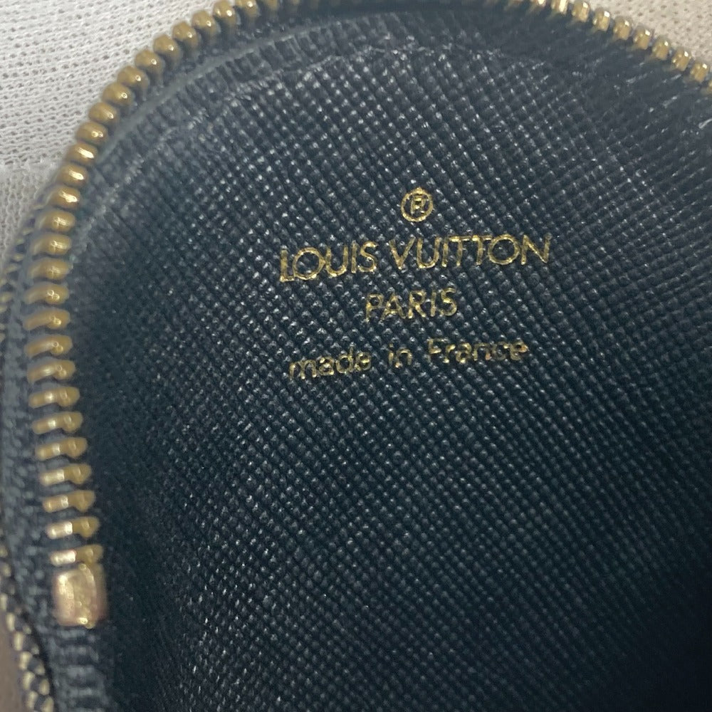 LOUIS VUITTON Coin case M92453 Monogram mini canvas black Monogram mini Porto Moneron Women Used