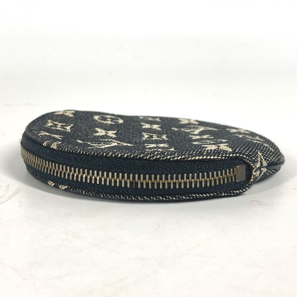 LOUIS VUITTON Coin case M92453 Monogram mini canvas black Monogram mini Porto Moneron Women Used