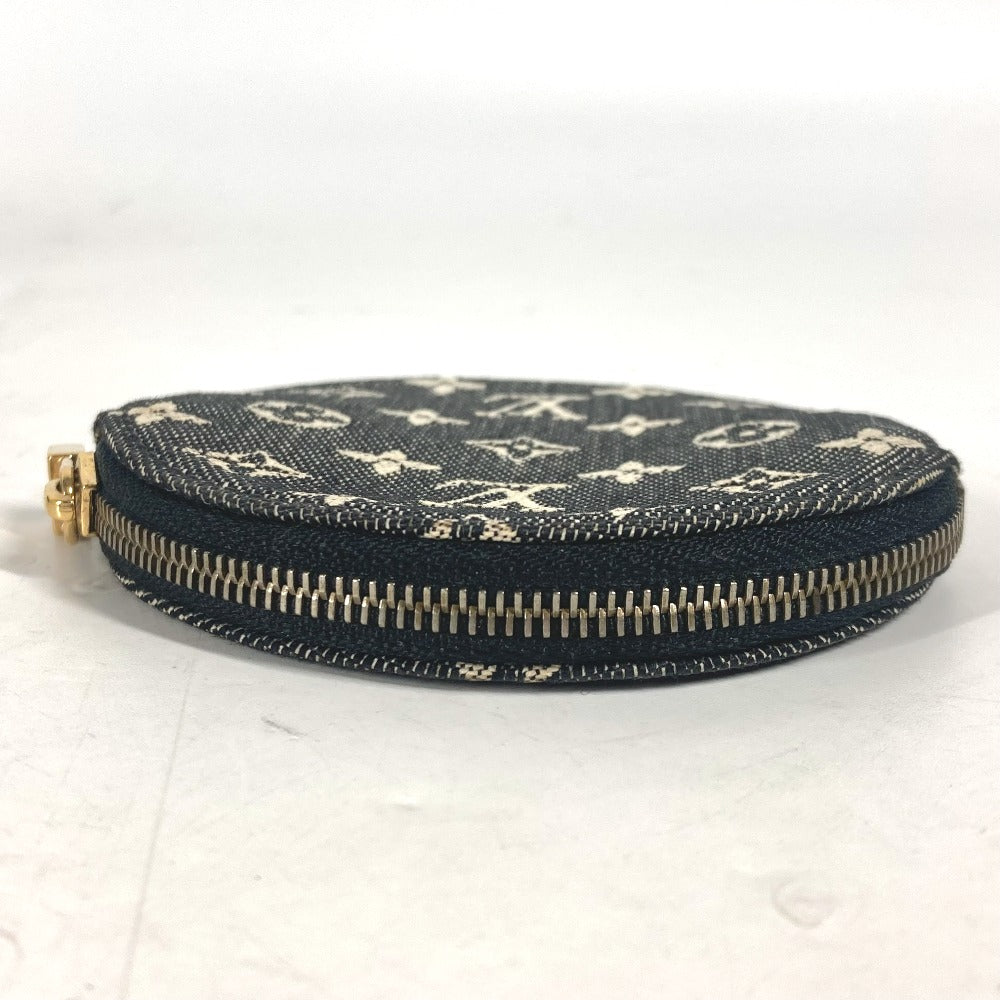 LOUIS VUITTON Coin case M92453 Monogram mini canvas black Monogram mini Porto Moneron Women Used