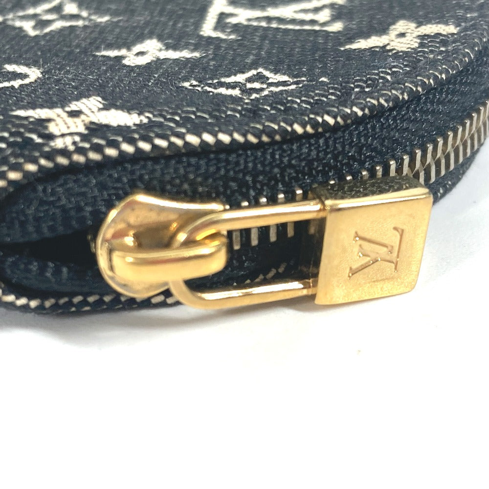 LOUIS VUITTON Coin case M92453 Monogram mini canvas black Monogram mini Porto Moneron Women Used