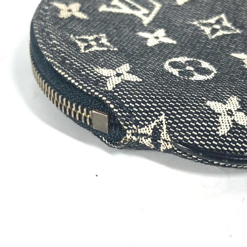 LOUIS VUITTON Coin case M92453 Monogram mini canvas black Monogram mini Porto Moneron Women Used