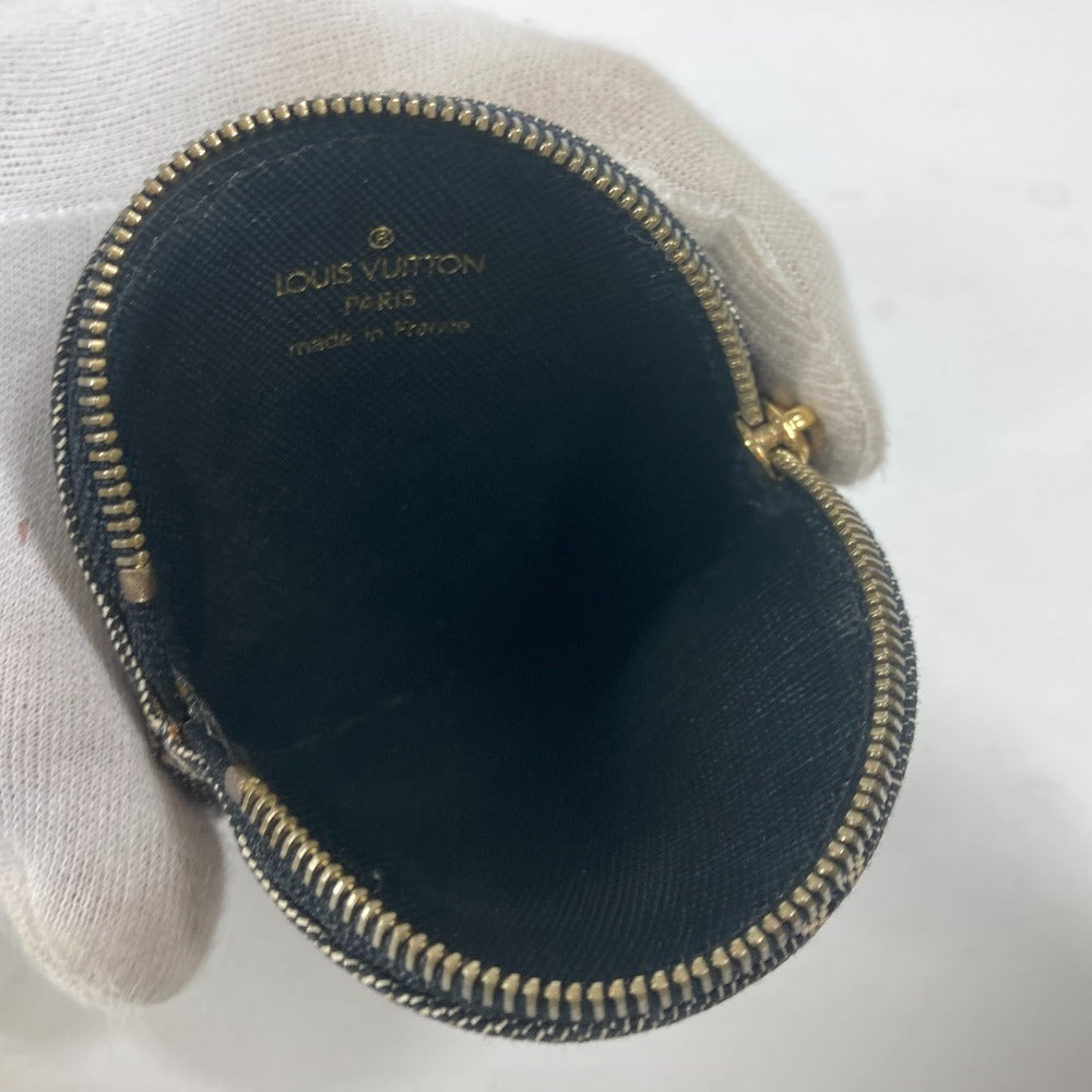 LOUIS VUITTON Coin case M92453 Monogram mini canvas black Monogram mini Porto Moneron Women Used