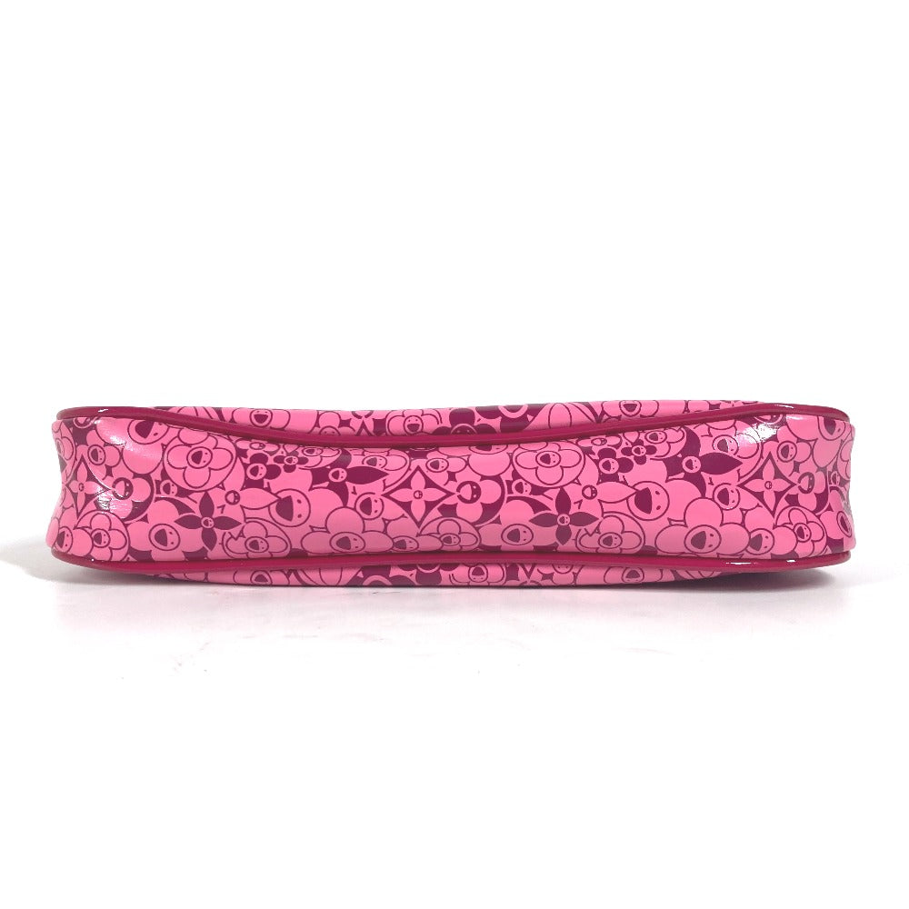 LOUIS VUITTON Accessory pouch M93166 PVC / Leather pink Cosmic Blossom Pochette Cosmic Women Used