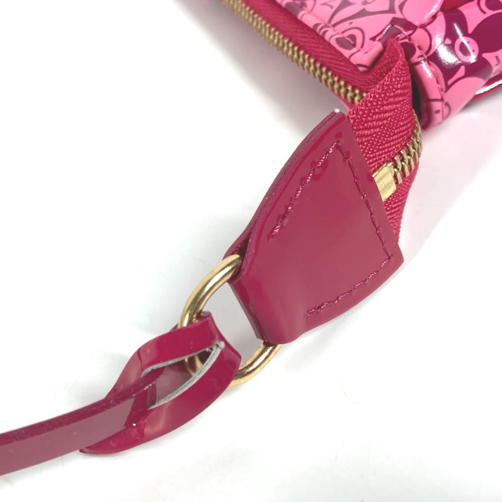 LOUIS VUITTON Accessory pouch M93166 PVC / Leather pink Cosmic Blossom Pochette Cosmic Women Used