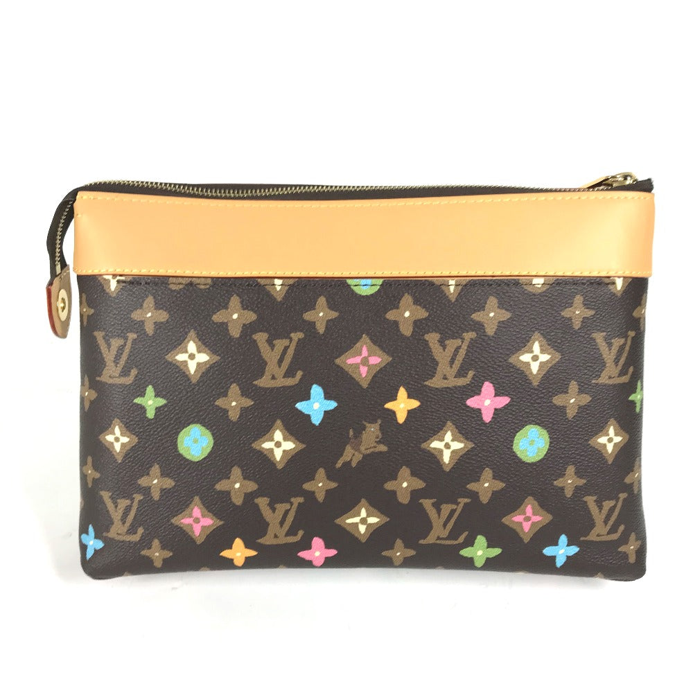 LOUIS VUITTON Clutch bag M83568 Canvas, Monogram Craggy Canvas Brown Monogram Craggy Pochette Voyage Souple