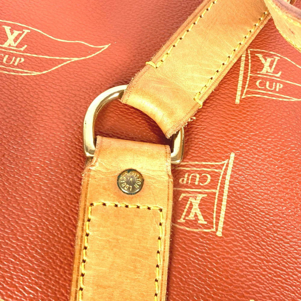 LOUIS VUITTON Garment bag canvas Orange Louis Vuitton Cup LVCUP Belil