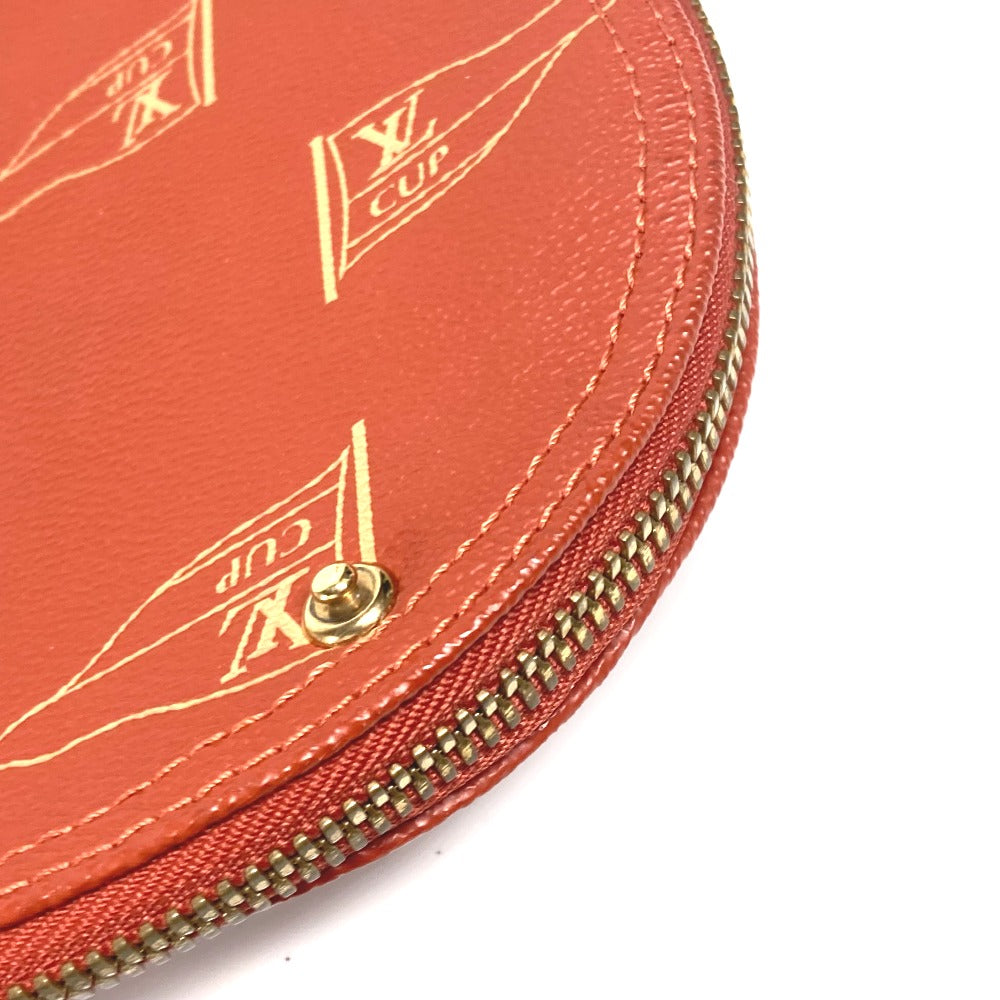LOUIS VUITTON Garment bag canvas Orange Louis Vuitton Cup LVCUP Belil