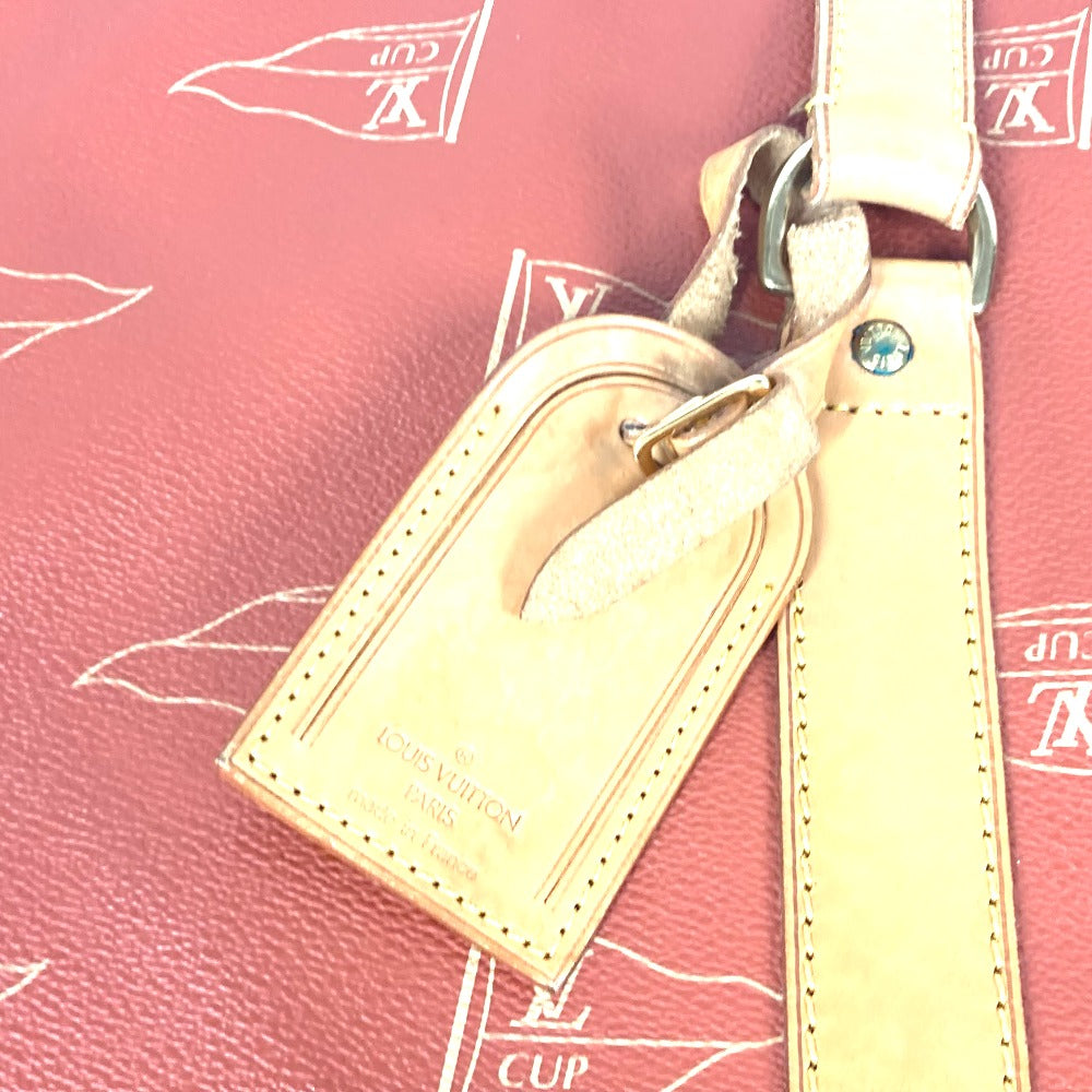 LOUIS VUITTON Garment bag canvas Orange Louis Vuitton Cup LVCUP Belil