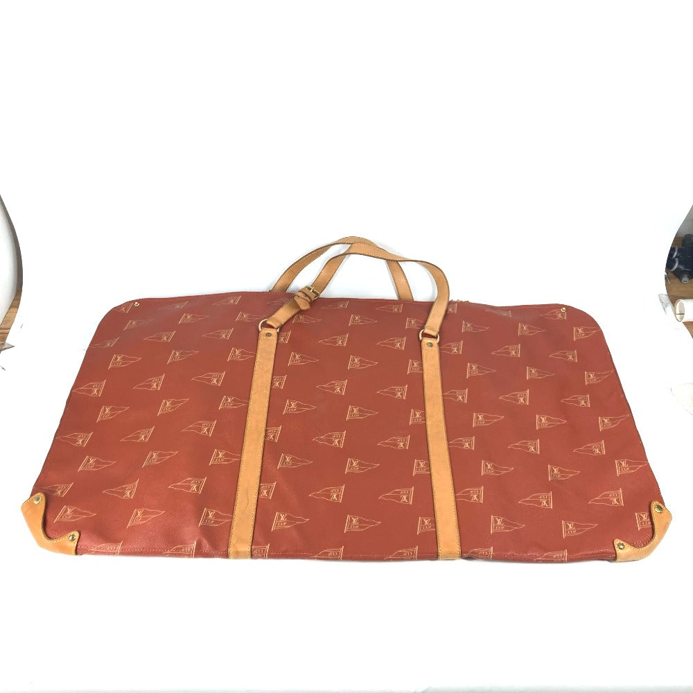 LOUIS VUITTON Garment bag canvas Orange Louis Vuitton Cup LVCUP Belil