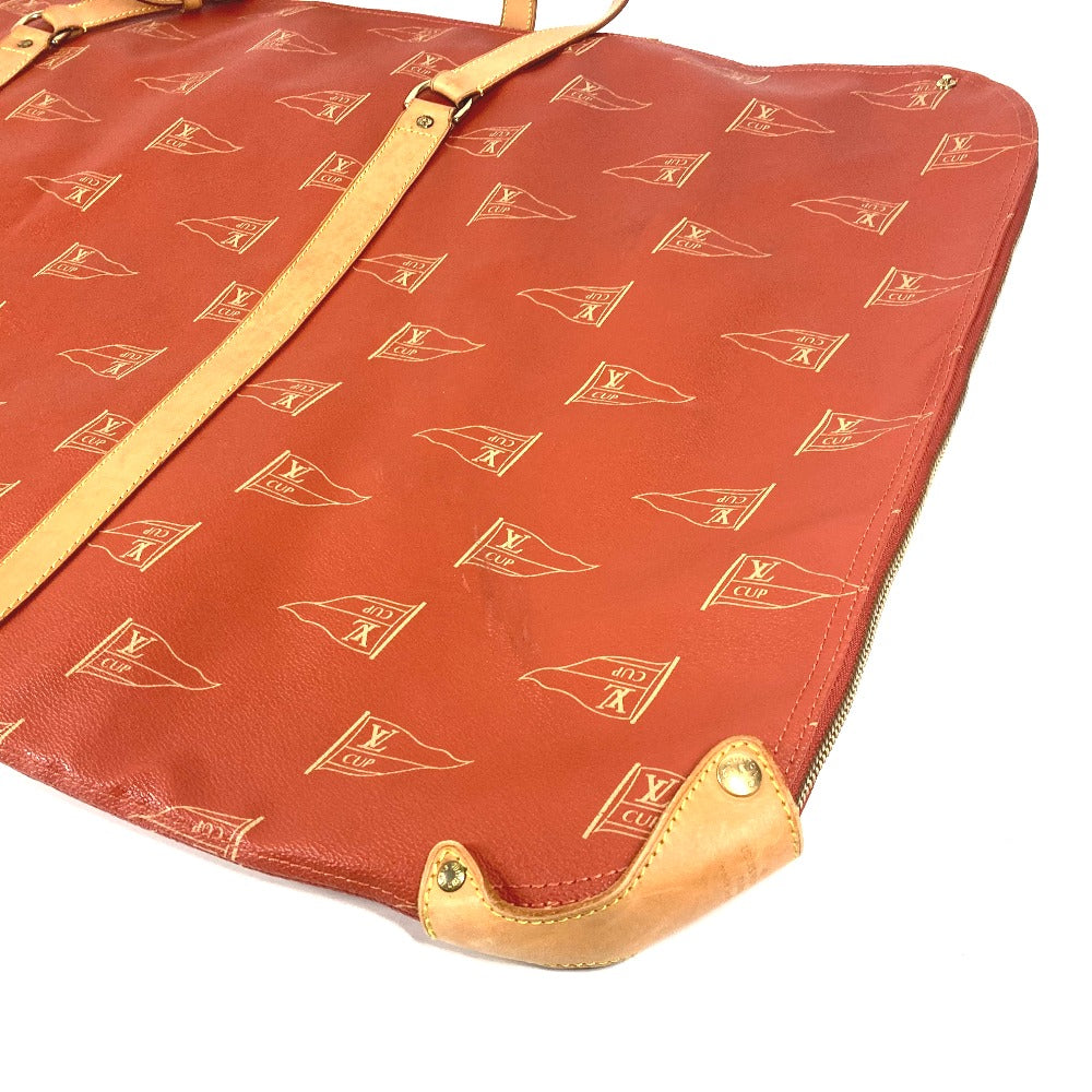 LOUIS VUITTON Garment bag canvas Orange Louis Vuitton Cup LVCUP Belil