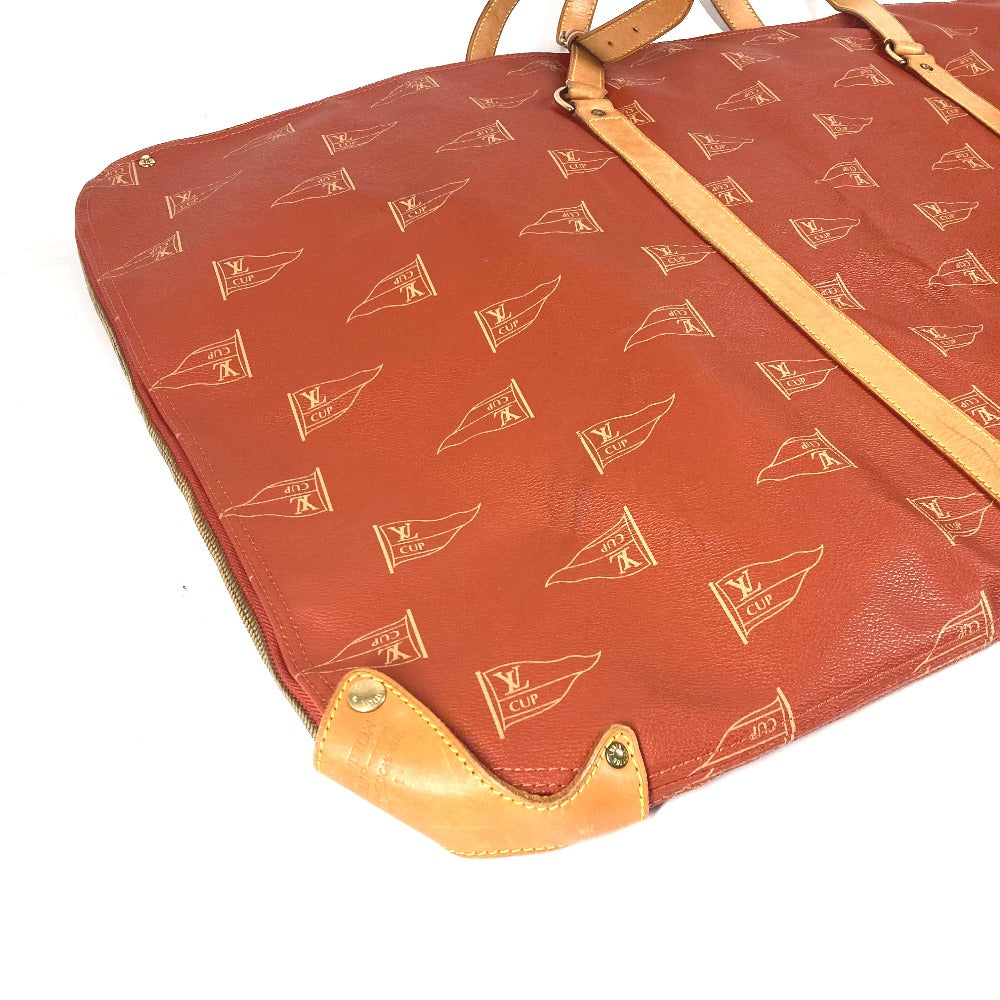 LOUIS VUITTON Garment bag canvas Orange Louis Vuitton Cup LVCUP Belil