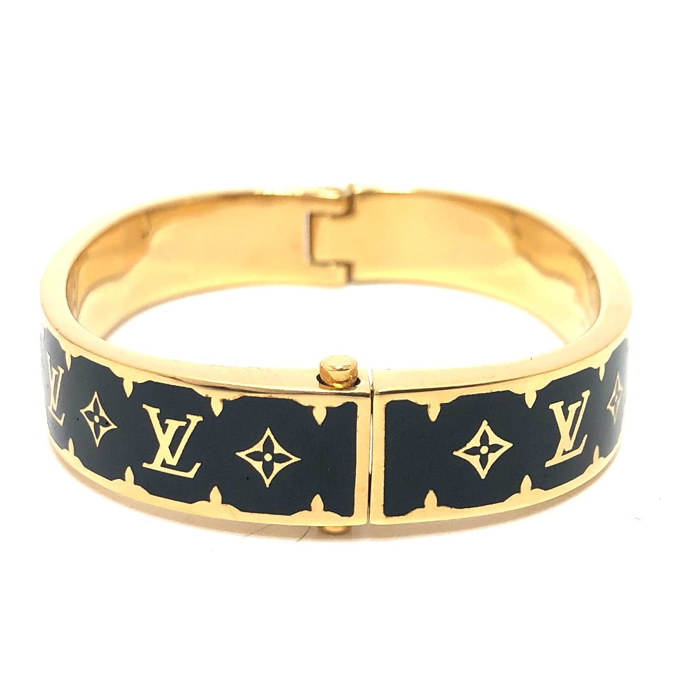 LOUIS VUITTON bracelet M1576M metal black Bracelet - Nano Gram Enamel Ｍ