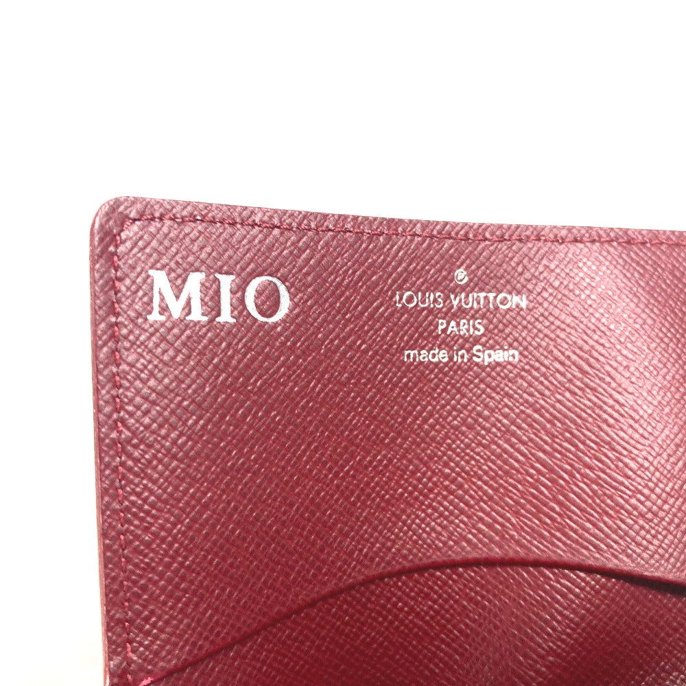 LOUIS VUITTON Card Case M8658M Epi Leather Red Epi Anneveld Cult de Visit