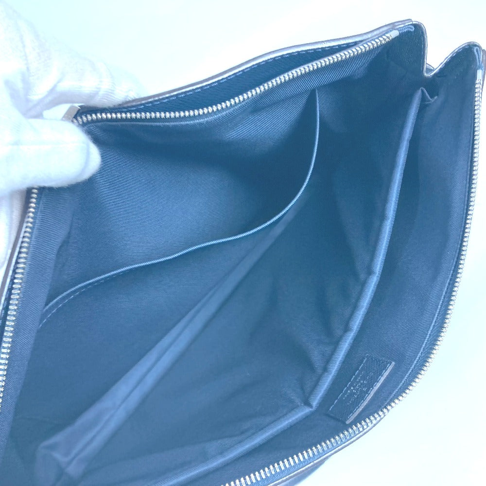 LOUIS VUITTON Business bag M33417　 Taiga Leather Navy Taiga Anton