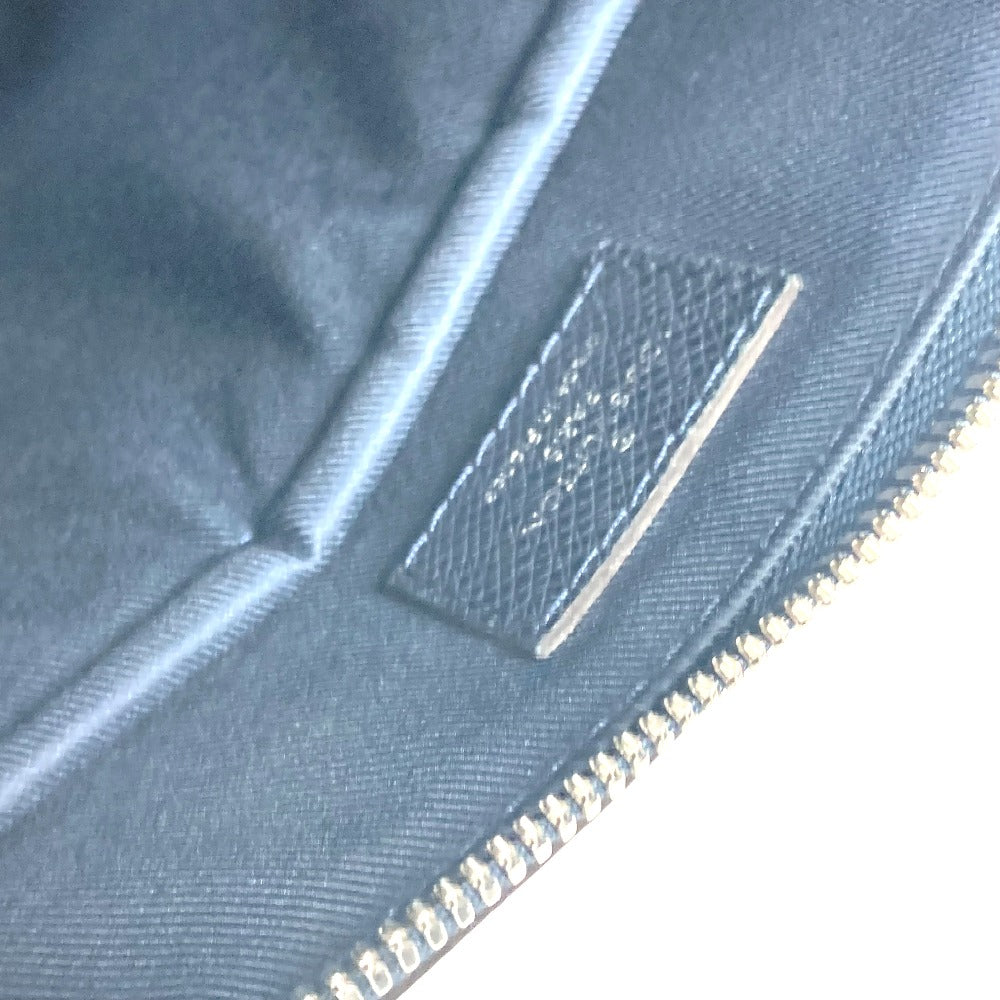LOUIS VUITTON Business bag M33417　 Taiga Leather Navy Taiga Anton