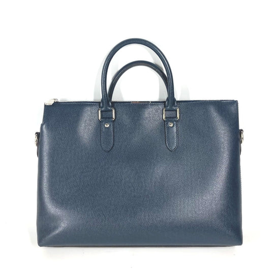 LOUIS VUITTON Business bag M33417　 Taiga Leather Navy Taiga Anton