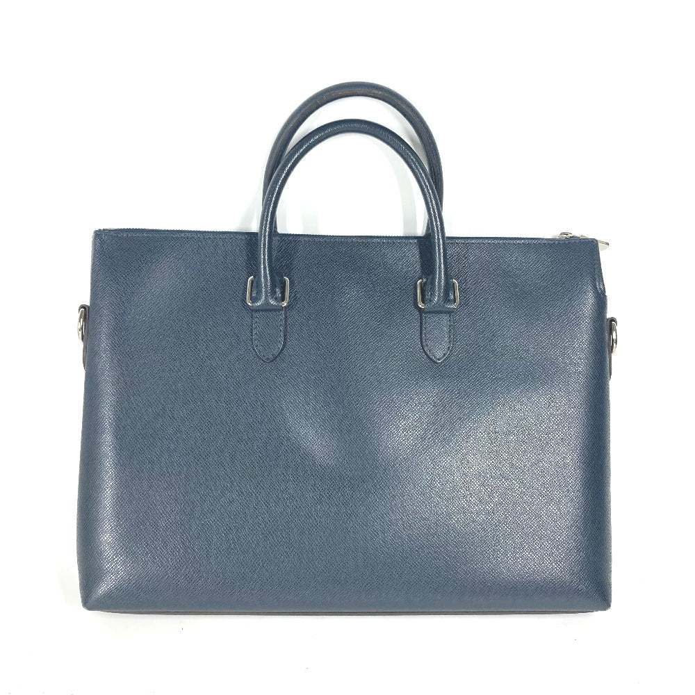 LOUIS VUITTON Business bag M33417　 Taiga Leather Navy Taiga Anton