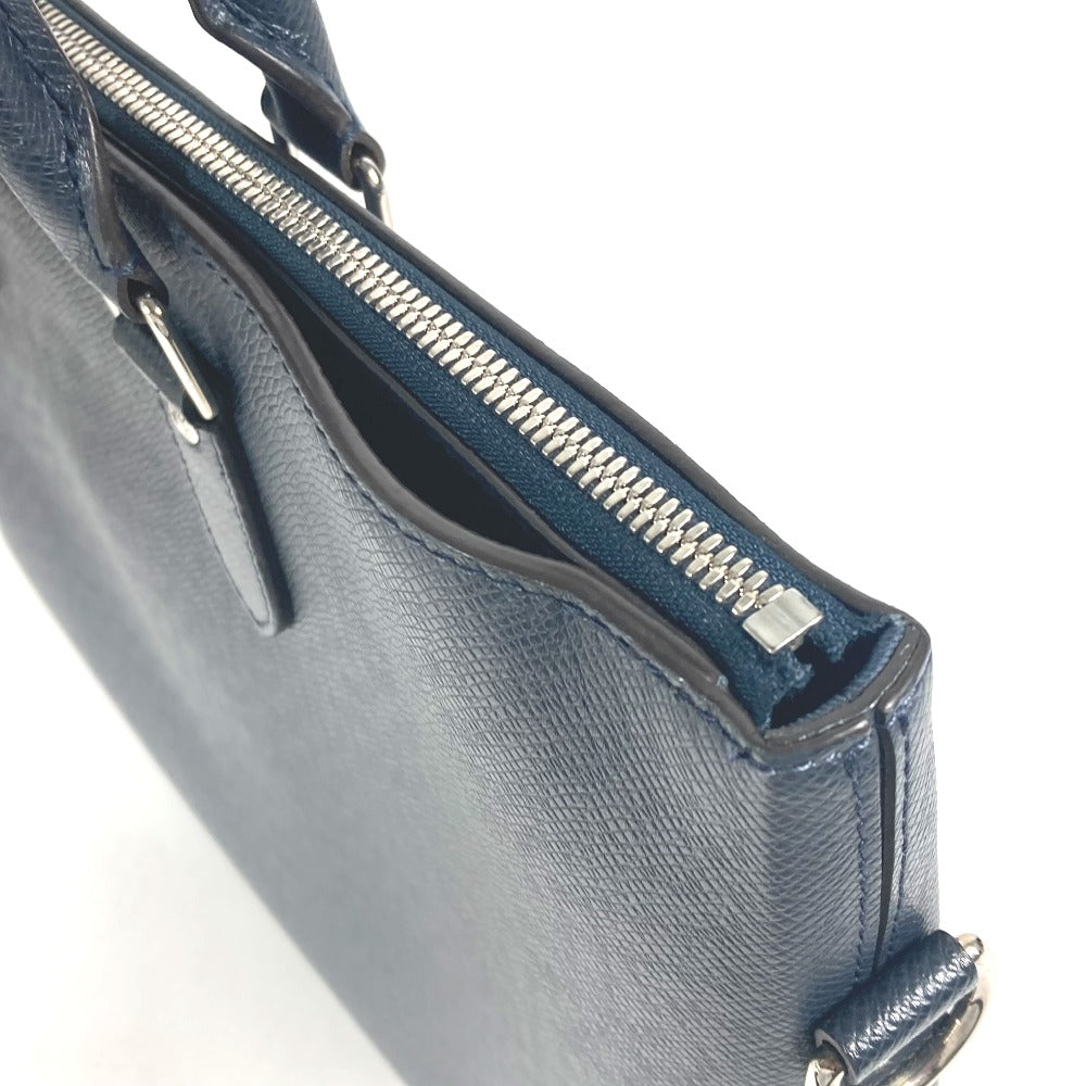 LOUIS VUITTON Business bag M33417　 Taiga Leather Navy Taiga Anton