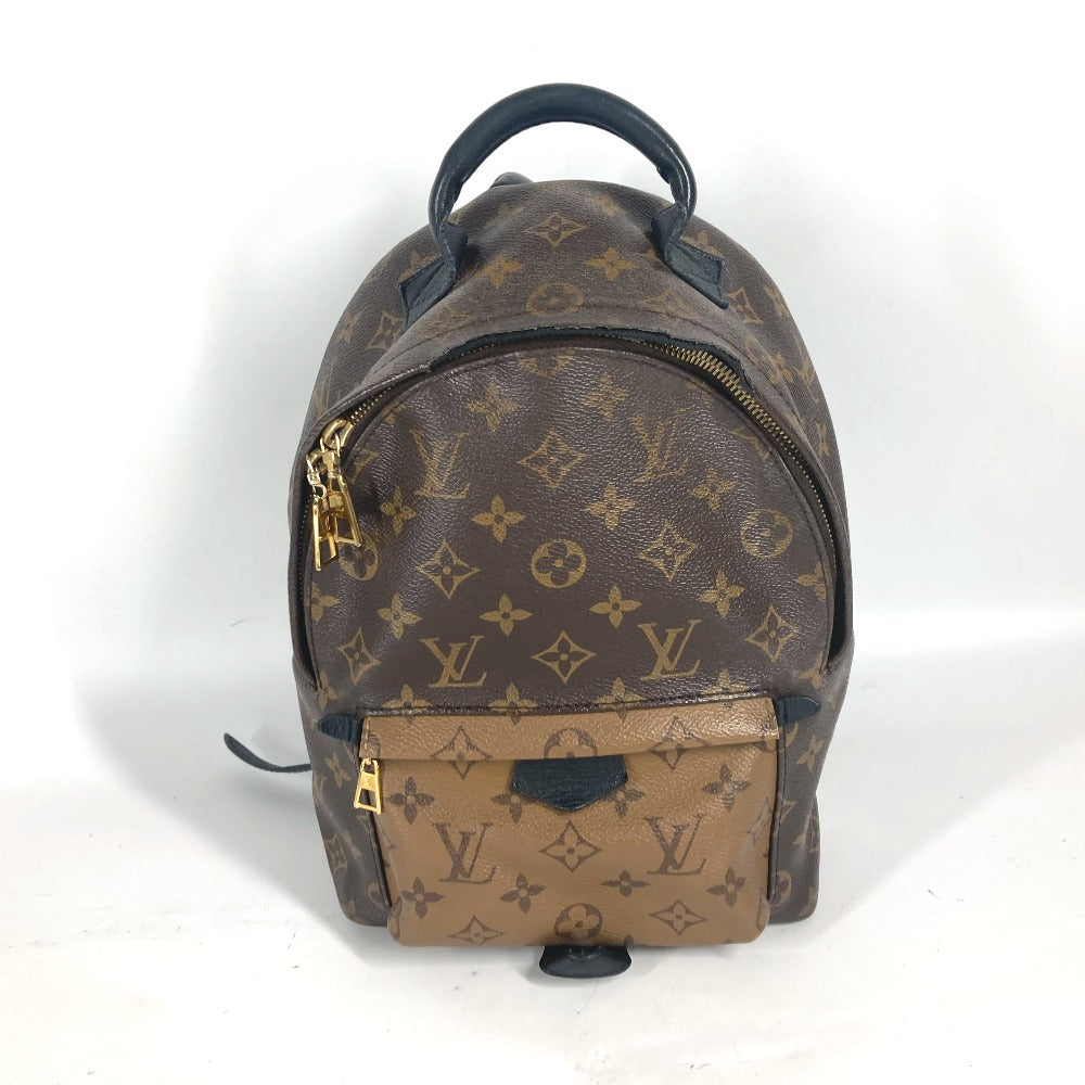 LOUIS VUITTON Backpack M43116 Monogram reverse canvas Brown Monogram reverse Palm Springs Backpack PM