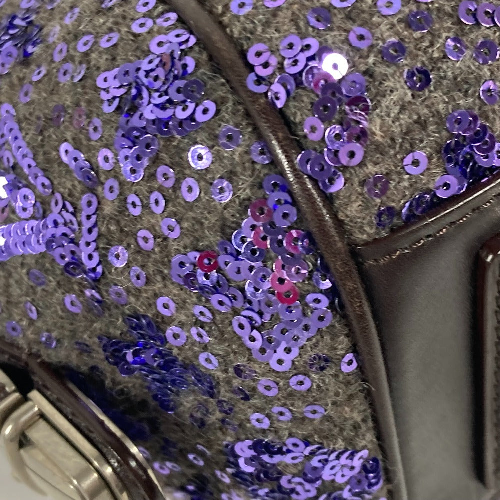 LOUIS VUITTON Handbag M40793 leather purple Sunshine Express
