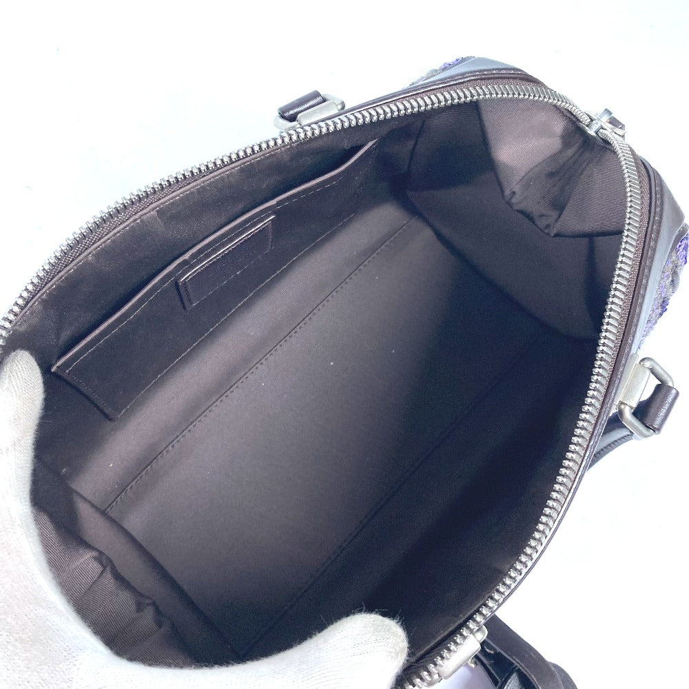 LOUIS VUITTON Handbag M40793 leather purple Sunshine Express