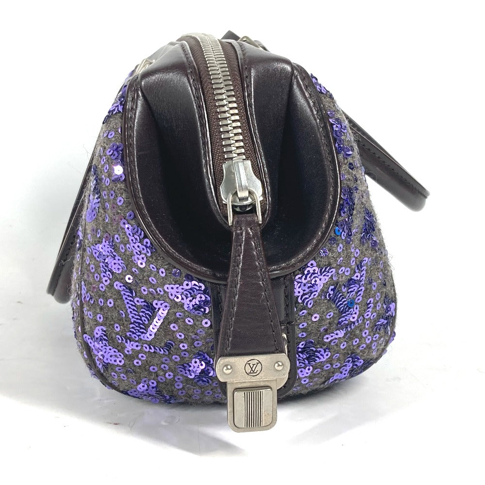LOUIS VUITTON Handbag M40793 leather purple Sunshine Express