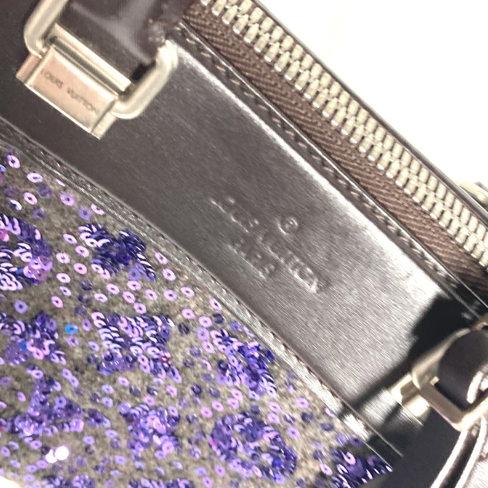 LOUIS VUITTON Handbag M40793 leather purple Sunshine Express