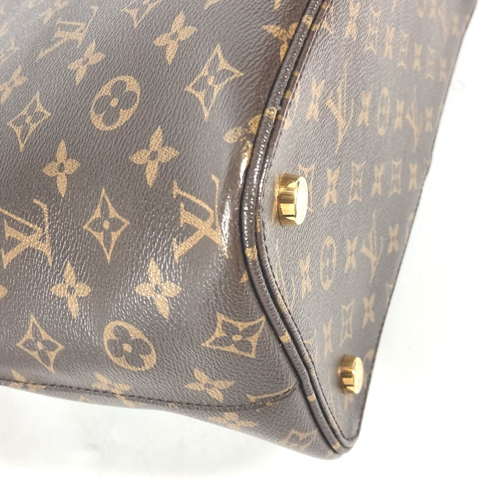 LOUIS VUITTON Handbag M40606 Monogram canvas Brown Monogram LockitMM