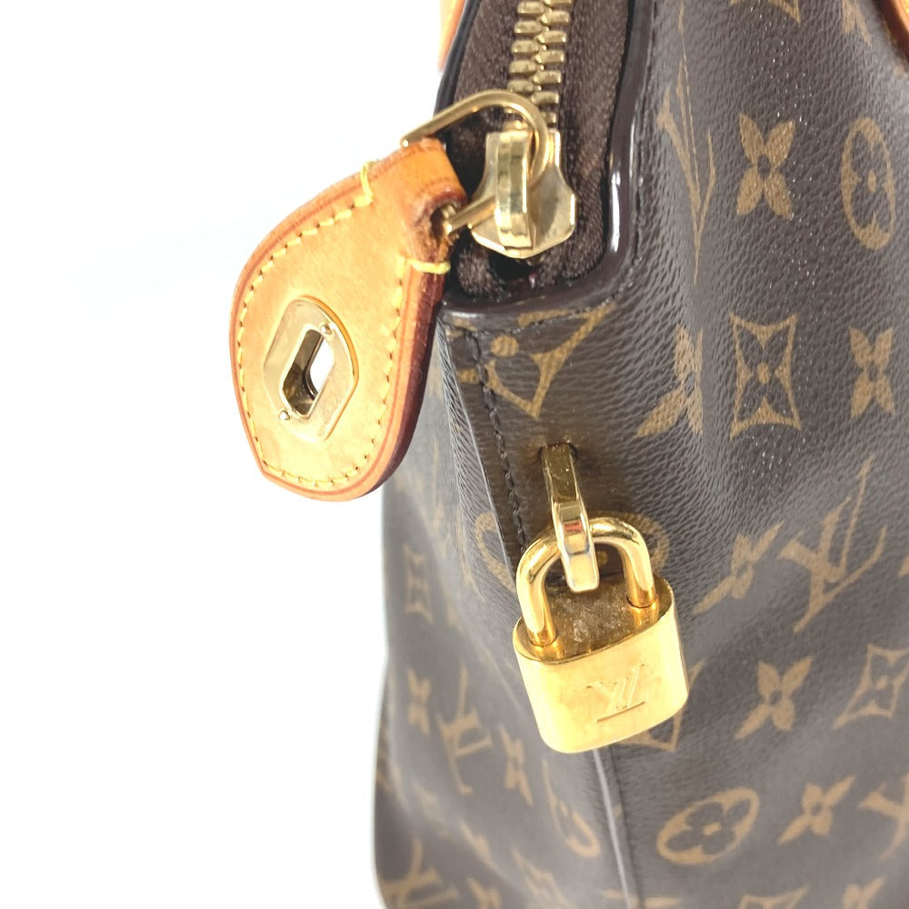 LOUIS VUITTON Handbag M40606 Monogram canvas Brown Monogram LockitMM
