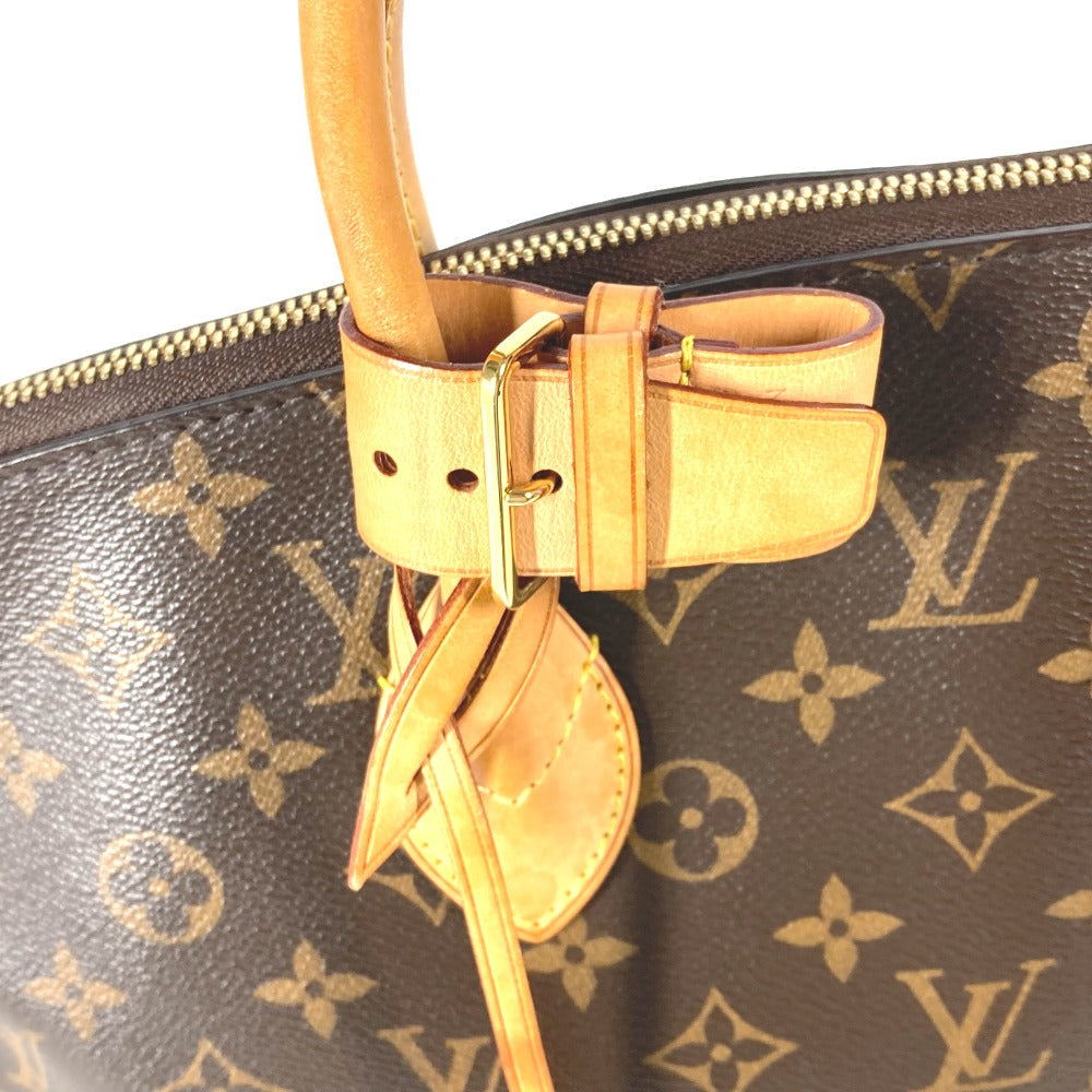 LOUIS VUITTON Handbag M40606 Monogram canvas Brown Monogram LockitMM