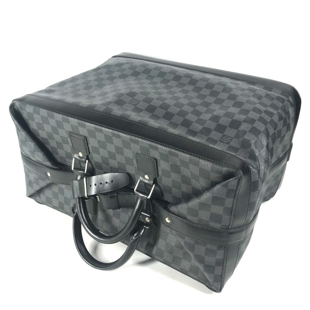 LOUIS VUITTON Boston Duffel bag N41161 Damier Grafitto Canvas black Damier Grafitte Grimo