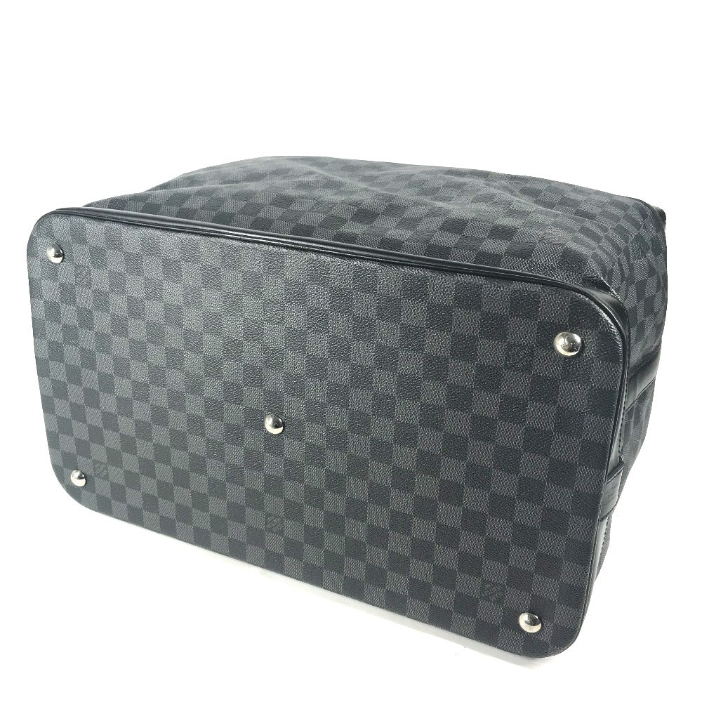 LOUIS VUITTON Boston Duffel bag N41161 Damier Grafitto Canvas black Damier Grafitte Grimo