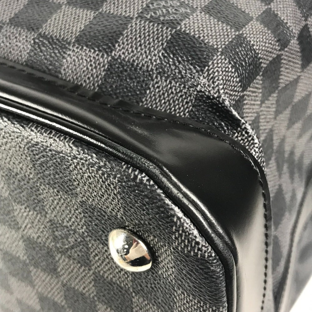 LOUIS VUITTON Boston Duffel bag N41161 Damier Grafitto Canvas black Damier Grafitte Grimo