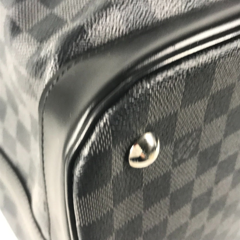 LOUIS VUITTON Boston Duffel bag N41161 Damier Grafitto Canvas black Damier Grafitte Grimo