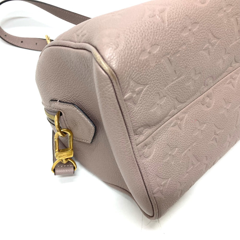 LOUIS VUITTON Boston Duffel bag M42400 Monogram Ann Platt Leather beige Speedy bandouliere25