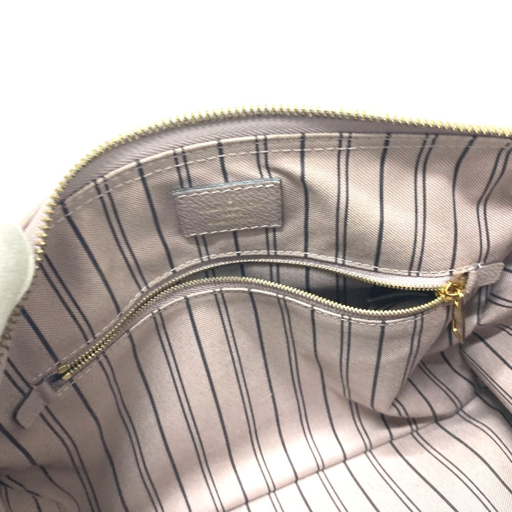 LOUIS VUITTON Boston Duffel bag M42400 Monogram Ann Platt Leather beige Speedy bandouliere25