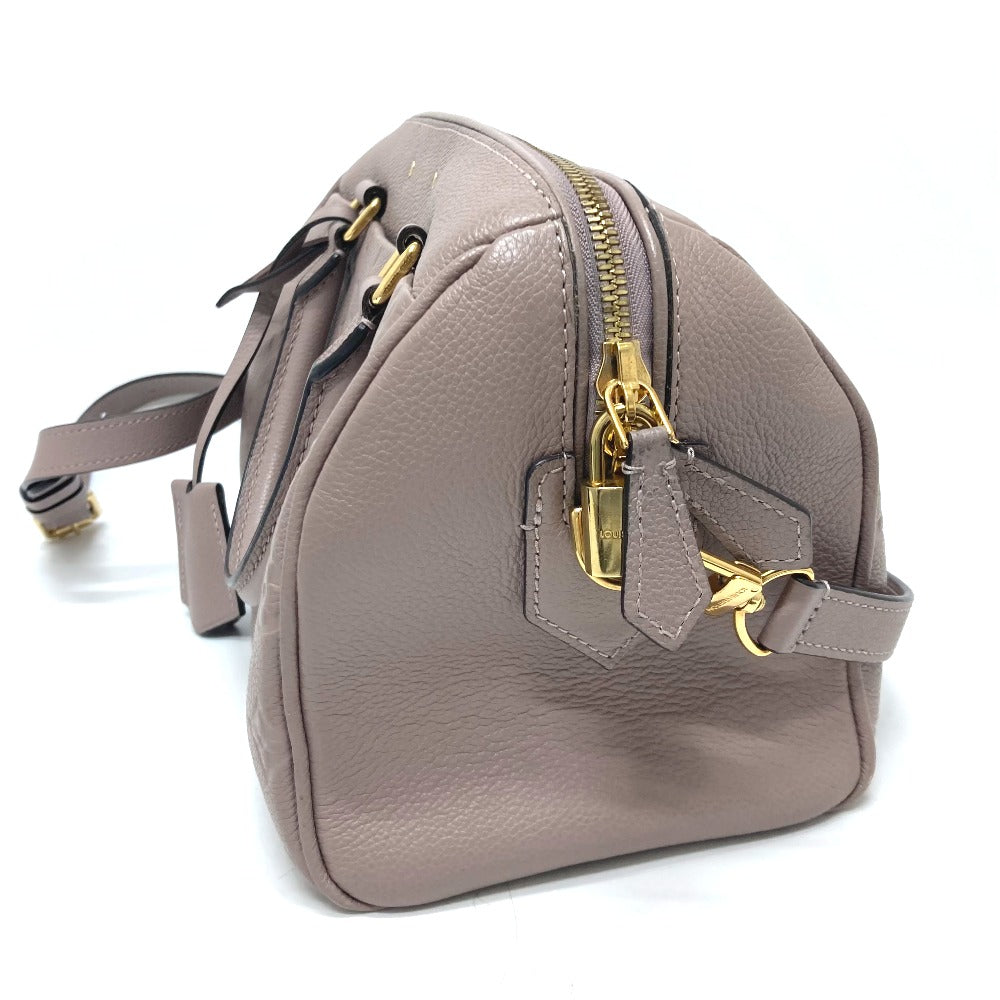 LOUIS VUITTON Boston Duffel bag M42400 Monogram Ann Platt Leather beige Speedy bandouliere25
