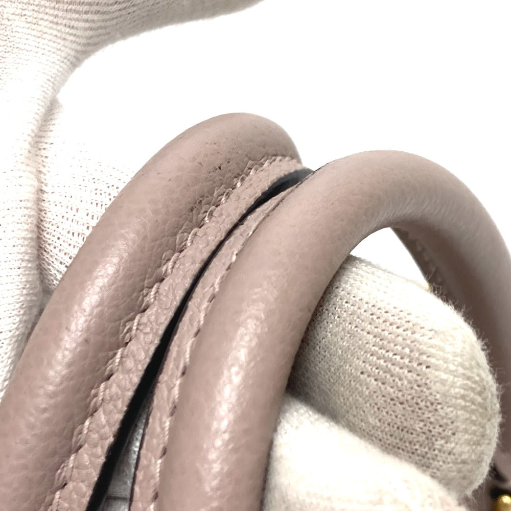 LOUIS VUITTON Boston Duffel bag M42400 Monogram Ann Platt Leather beige Speedy bandouliere25