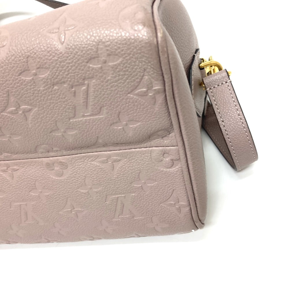 LOUIS VUITTON Boston Duffel bag M42400 Monogram Ann Platt Leather beige Speedy bandouliere25