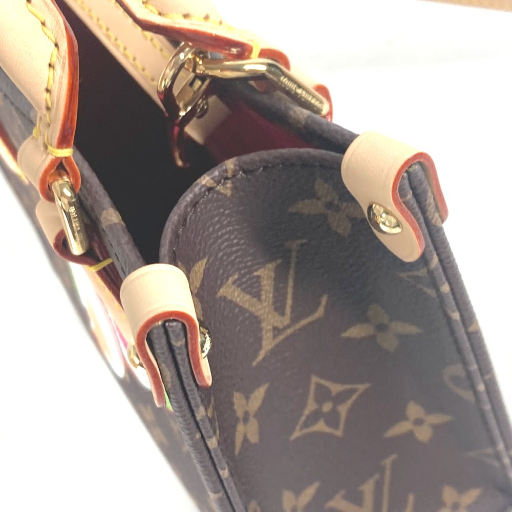 LOUIS VUITTON Handbag M13668 Monogram canvas Brown LVxTM On the Go BB