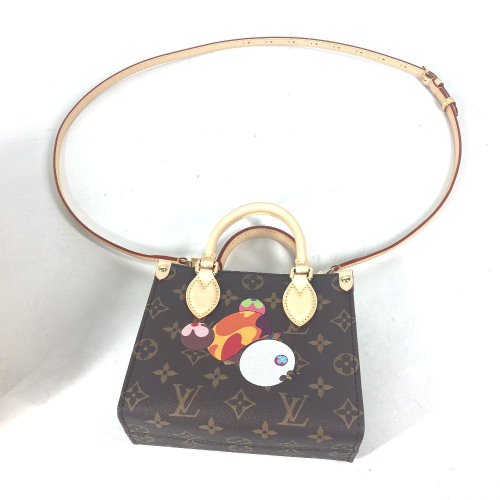 LOUIS VUITTON Handbag M13668 Monogram canvas Brown LVxTM On the Go BB