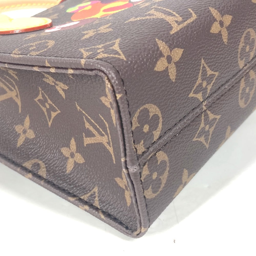 LOUIS VUITTON Handbag M13668 Monogram canvas Brown LVxTM On the Go BB
