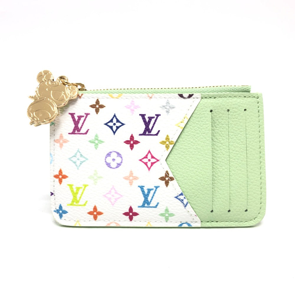 LOUIS VUITTON Coin case Ｍ13800 Monogram multicolor canvas multicolor LVxTM Card Case Porto Carte Romy