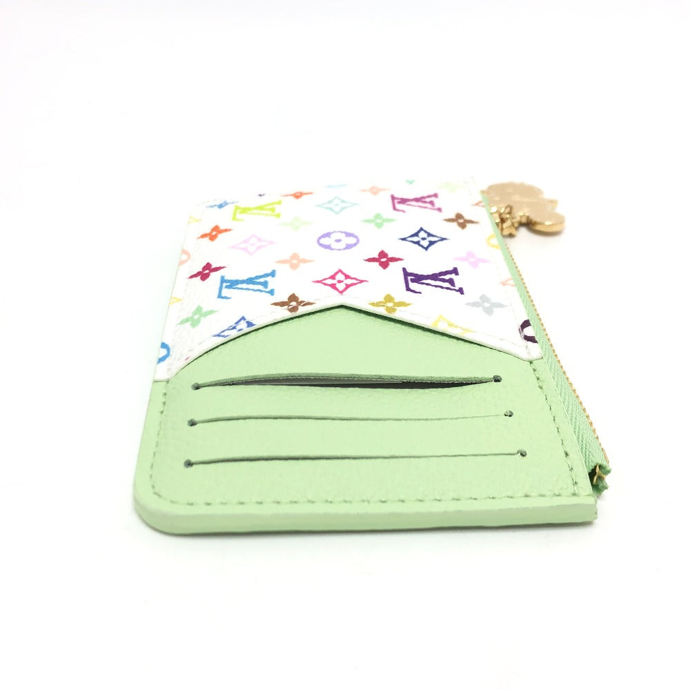 LOUIS VUITTON Coin case Ｍ13800 Monogram multicolor canvas multicolor LVxTM Card Case Porto Carte Romy