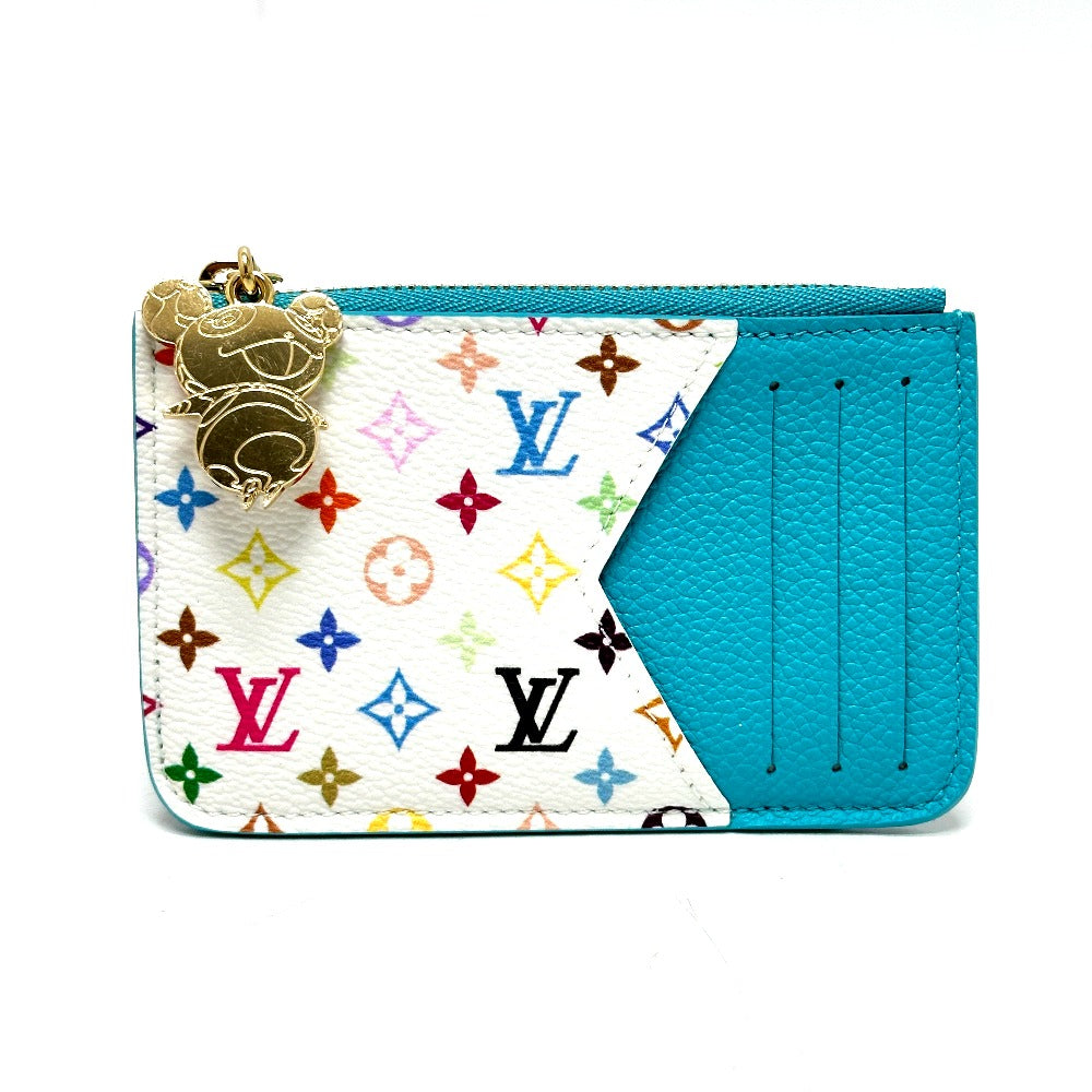 LOUIS VUITTON Coin case M14171 Monogram multicolor canvas multicolor Takashi Murakami LV × TM Card Case Porto Carte Romy